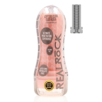Masturbator teksturowany RealRock TPE 21 cm