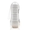 Masturbator teksturowany Easy Rider RealRock transparentny 21 cm