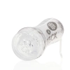 Masturbator teksturowany Easy Rider RealRock transparentny 21 cm