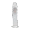Wibrator realistyczny RealRock przezroczysty 22 cm