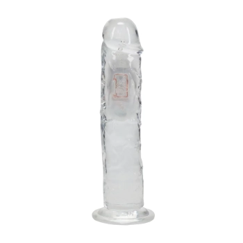 Wibrator realistyczny RealRock przezroczysty 22 cm
