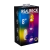Wibrator realistyczny RealRock przezroczysty 22,5 cm