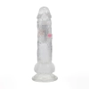 Wibrator realistyczny RealRock przezroczysty 22,5 cm