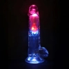 Wibrator realistyczny RealRock przezroczysty 22,5 cm
