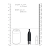 Twinkle - Rechargeable Silicone Bullet - Black
