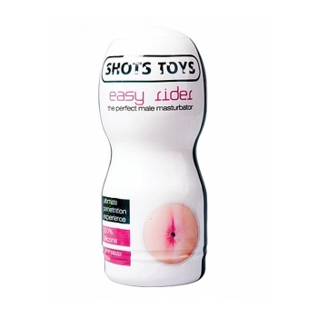 Masturbator analowy Easy Rider ShotsToys 15.7 cm wodoodporny