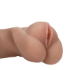 Masturbator waginalny Nauczycielka S-Line opalony TPR 10 cm