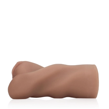 Masturbator waginalny Nauczycielka S-Line opalony TPR 10 cm