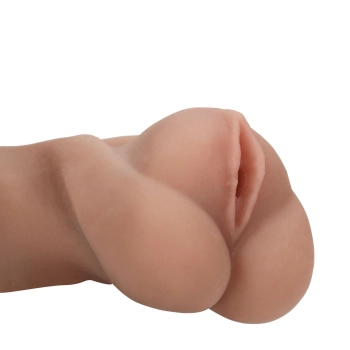 Masturbator waginalny Nauczycielka S-Line opalony TPR 10 cm