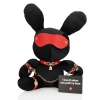 Królik bondage pluszowy S-Line welwetowy duży czarny