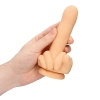 Zabawne dildo silikonowe S-Line Up Yours cieliste