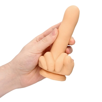 Zabawne dildo silikonowe S-Line Up Yours cieliste