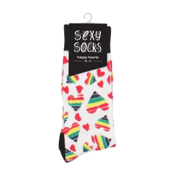 Skarpetki Sexy Socks Happy Hearts 36 41