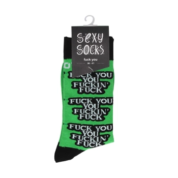 Skarpetki Sexy Socks Fuck you 36 41