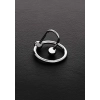 Penis plug stalowy Steel z pierścieniem 28 mm