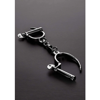 Kajdanki regulowane Steel stal nierdzewna 6 cm