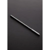 Żebrowany korek do penisa stalowy Steel 24 cm 0,8 cm