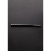 Żebrowany korek do penisa stalowy Steel 24 cm 0,8 cm
