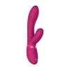 Wibrator króliczek silikonowy Vive Kyra różowy USB 21 cm