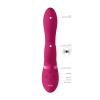 Wibrator króliczek silikonowy Vive Kyra różowy USB 21 cm