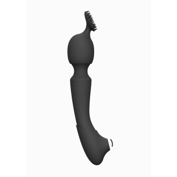 Stymulator łechtaczki Vive Nami czarny silikonowy USB