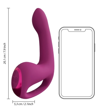 Wibrator punktu G Vive Riko różowy USB