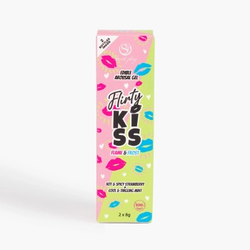 Żel jadalny Secret Play Flirty Kiss truskawka i mięta