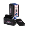 Korek analny metalowy Secret Play niebieski 3,4 cm