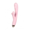 Wibrator króliczek silikonowy Eromantica Meryl różowy USB 22,5 cm