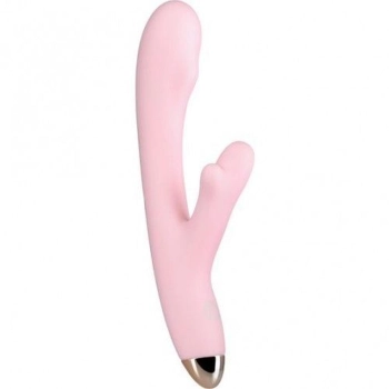 Wibrator króliczek silikonowy Eromantica Meryl różowy USB 22,5 cm