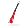 Flogger zamszowy Anonymo czerwony 28 cm
