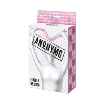 Pejcz zamszowy Anonymo różowy 64 cm