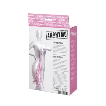 Pejcz zamszowy Anonymo różowy 64 cm