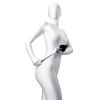 Bicz skórzany PU Anonymo Stack czarny 36 cm