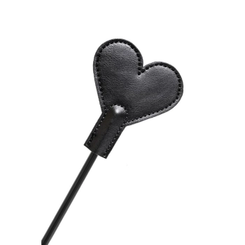 Bat skórzany BDSM Anonymo Stack czarny 35 cm