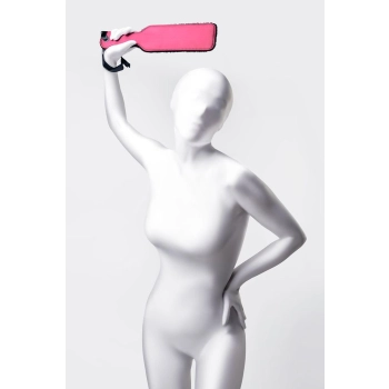 Klapki BDSM poliestrowe Anonymo czerwone 37 cm