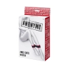Kajdanki na kostki welurowe Anonymo czerwone 29 cm