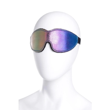 Maska BDSM Anonymo PVC z nadrukiem 27,5 cm