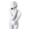 Anonymo gag, ABS plastic, black, 64 cm