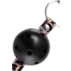 Anonymo gag, ABS plastic, black, 64 cm