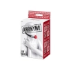 Knebel BDSM Anonymo regulowany czerwono czarny 64 cm