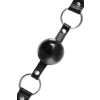 Knebel kulowy Anonymo TPR czarny 64 cm