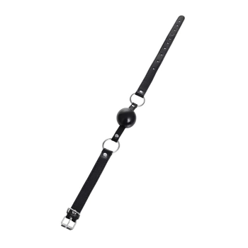 Knebel kulowy Anonymo TPR czarny 64 cm