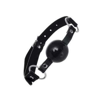 Knebel kulowy Anonymo TPR czarny 64 cm