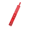 Anonymo collar, PU leather, red
