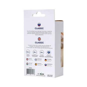 ToDo Classic Blue Anal Plug L