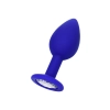 Korek analny miniaturowy ToDo Brilliant Blue niebieski 7 cm wodoodporny