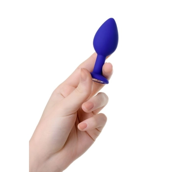 Korek analny miniaturowy ToDo Brilliant Blue niebieski 7 cm wodoodporny