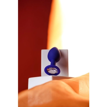 Korek analny miniaturowy ToDo Brilliant Blue niebieski 7 cm wodoodporny