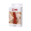 Dildo analne małe faliste czerwone Favorite ToDo z przyssawką